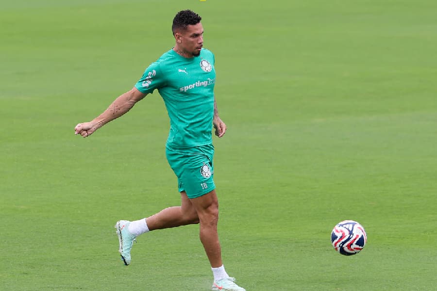 Paulinho, atacante do Palmeiras - Cesar Greco/Palmeiras
