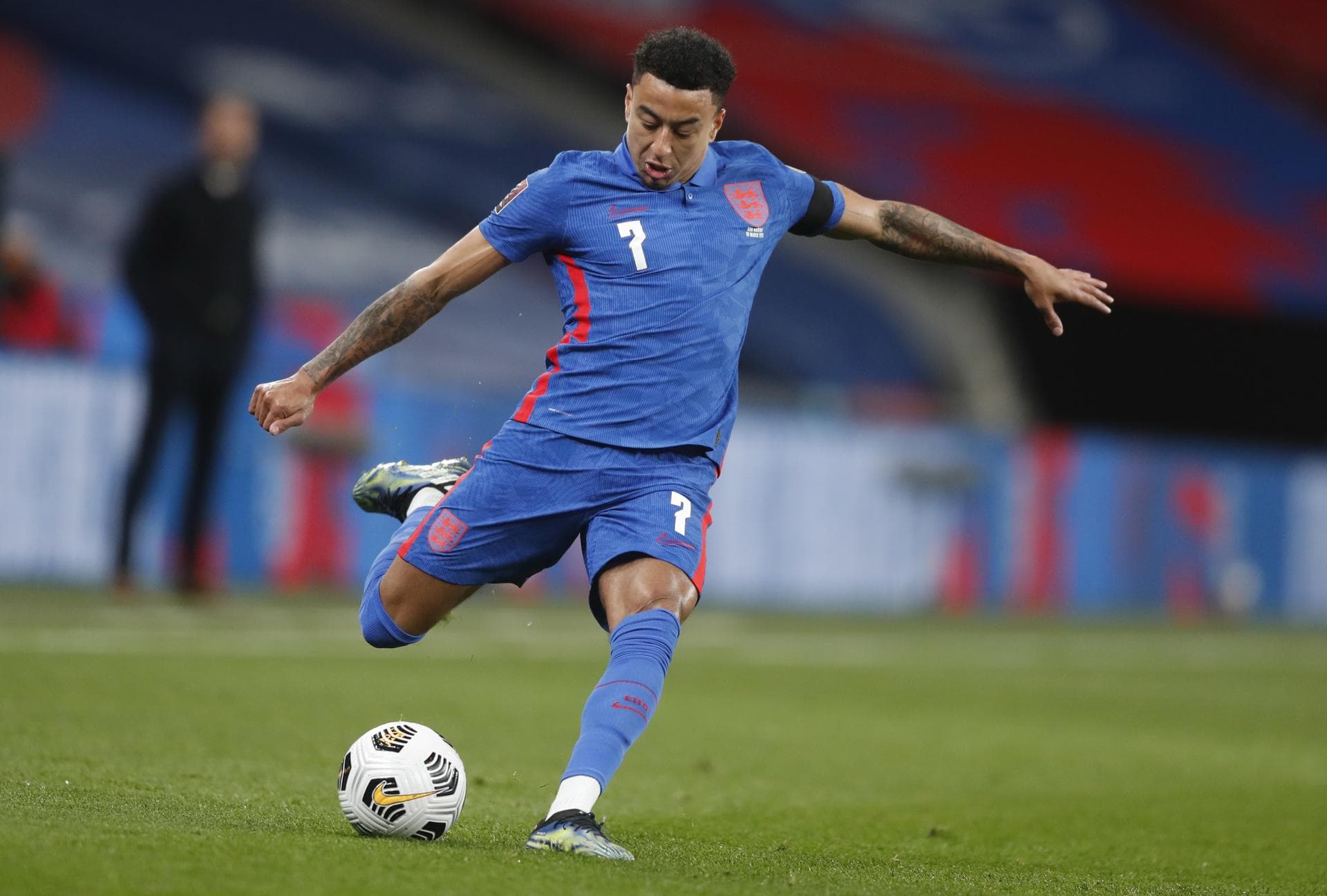Lingard em ação pelo English Team - Frank Augstein/EFE
