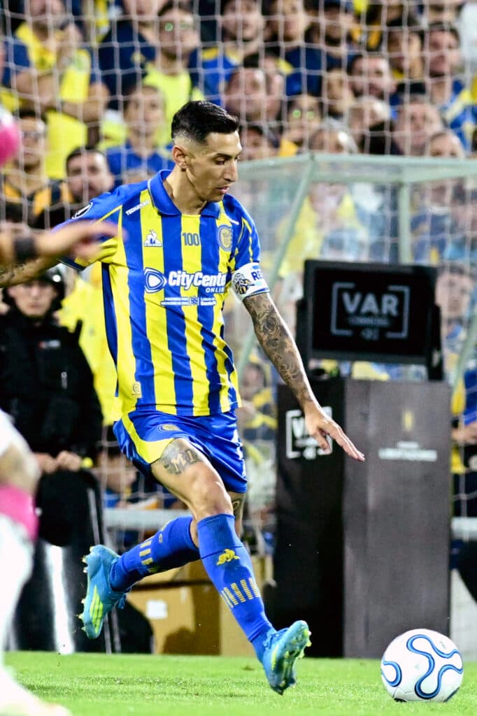 Di María não disputava a Libertadores desde 2006 - EFE/ Sebastián Granata