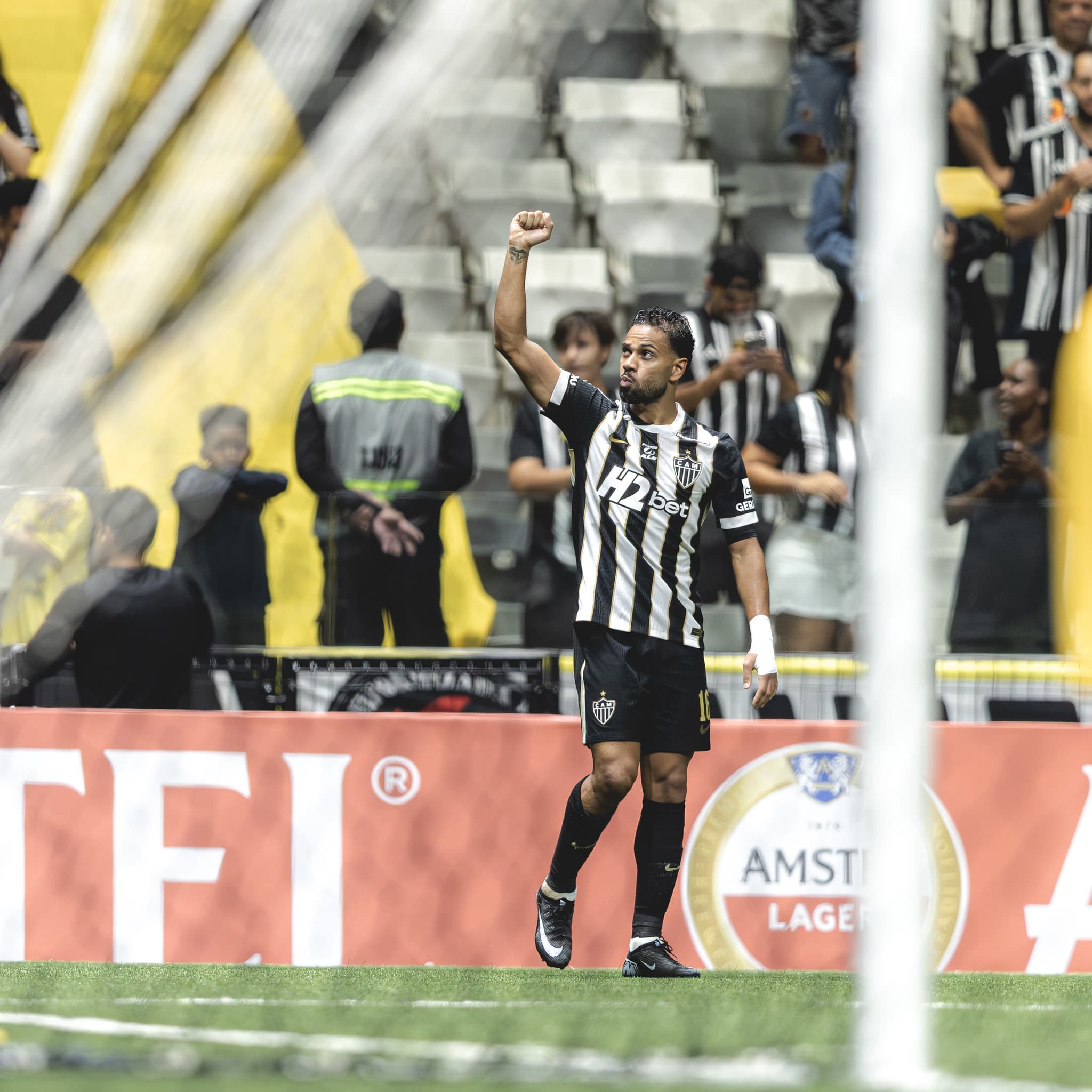 Lodi marcou o primeiro do Galo na partida - Pedro Souza/Atlético