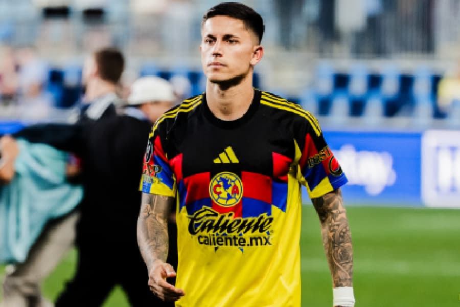Atacante uruguaio Brian Rodríguez, do América, do México - Reprodução/@brianrodriguez_10