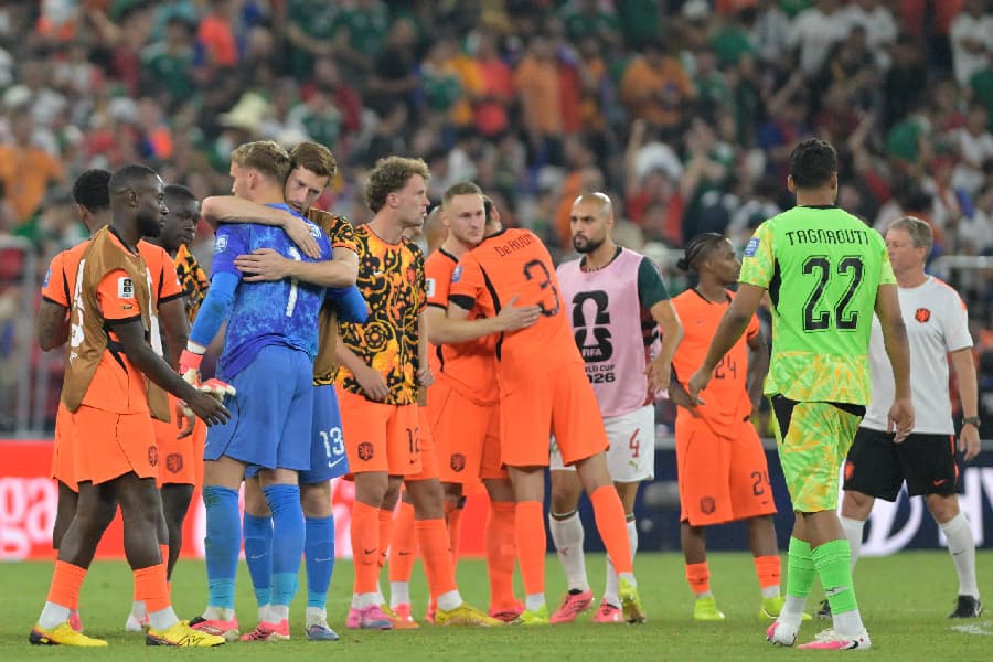 Holanda deu adeus à Copa do Mundo de 2026 após perderem a disputa de pênaltis contra Marrocos - EFE/ Miguel Sierra