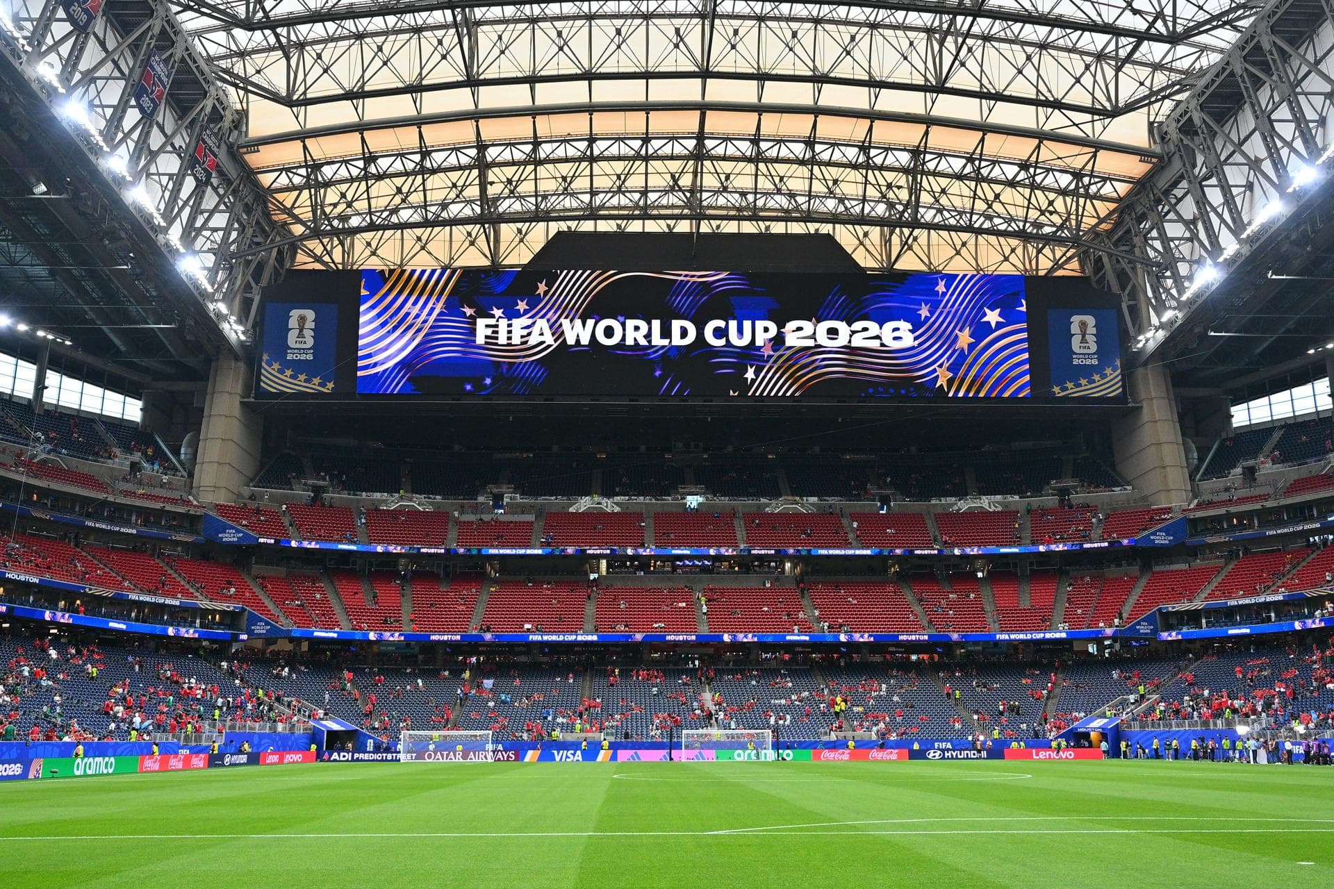 NRG Stadium, chamado pela Fifa de Houston Stadium na Copa do Mundo - Sam Wassom/EFE