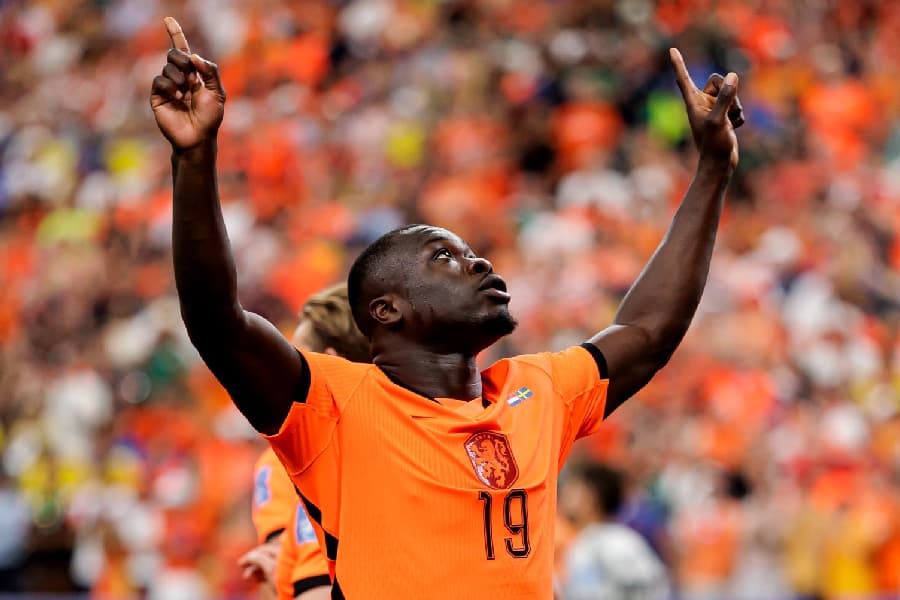 Brian Brobbey tinha apenas um gol em 15 partidas pela seleção holandesa - OnsOranje/X