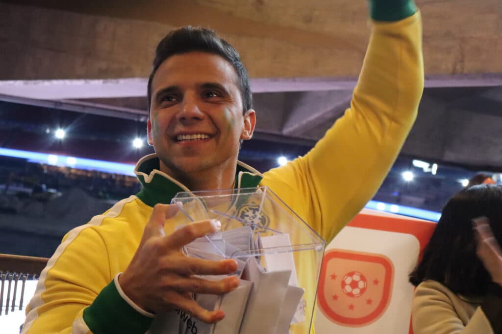 Camarote Placar em Brasil 3 x 0 Escócia (Igor Avilla/PLACAR)