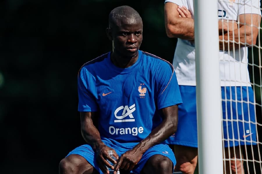 Kanté foi campeão com a seleção francesa em 2018 - Reprodução/Instagram/@equipedefrance