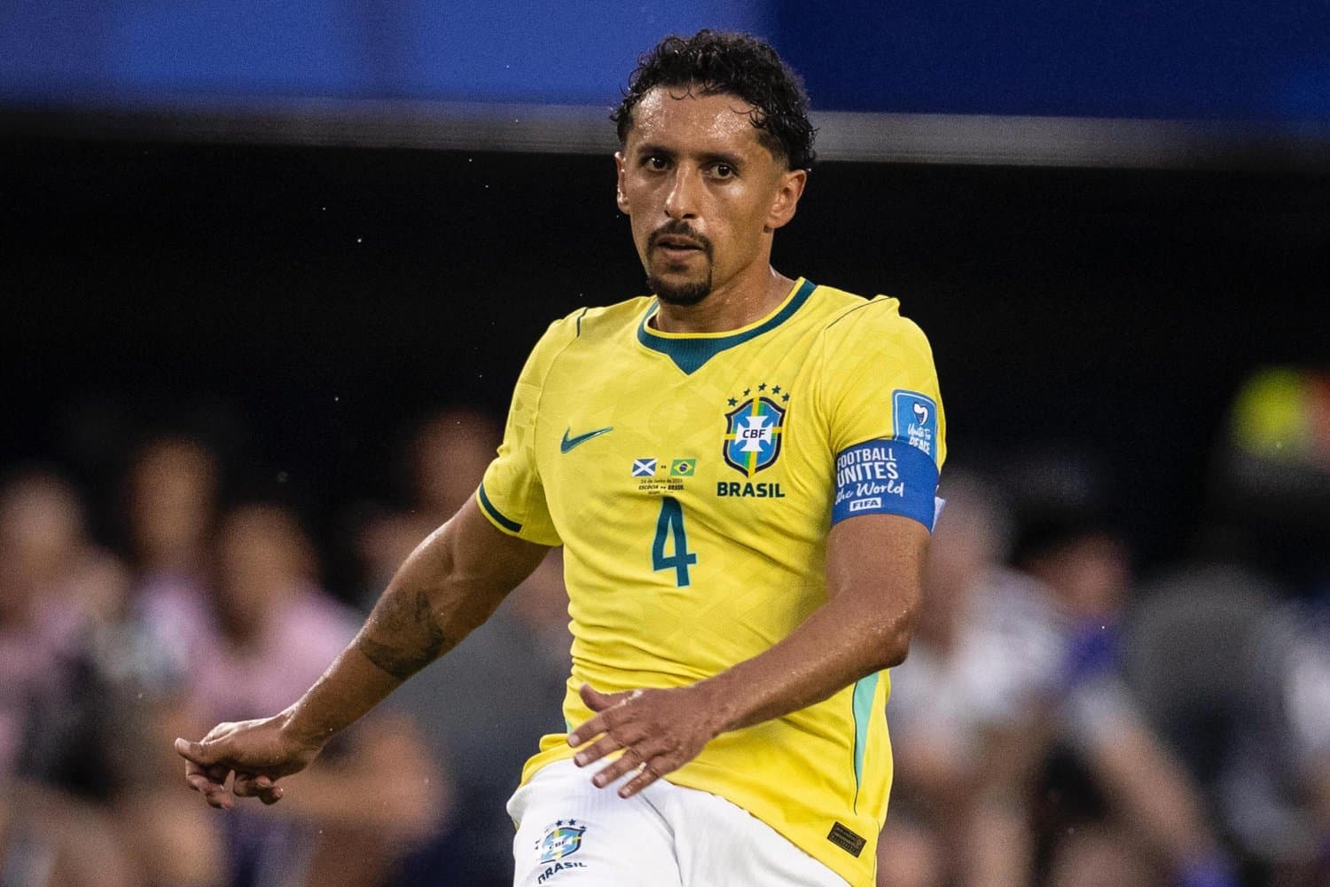 Marquinhos é o capitão da seleção brasileira nesta Copa do Mundo - Instagram/marquinhosm5