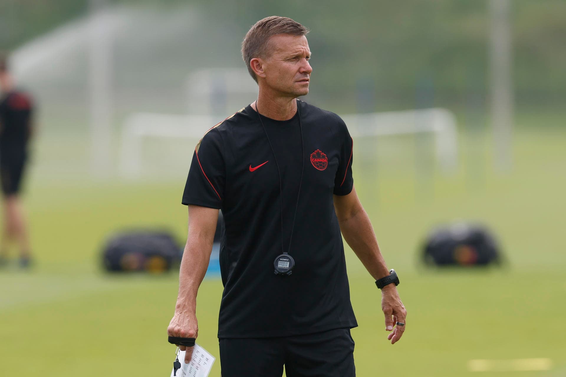 Jesse Marsch está desde maio de 2024 no comando de uma das anfitirãs da Copa - Bienvenido Velasco/EFE