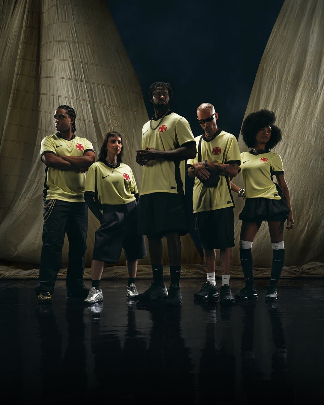 Terceiro uniforme do Vasco para a temporada 2026 - Reprodução/@VascodaGama