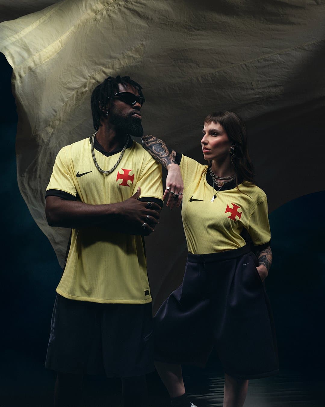 Terceiro uniforme do Vasco para a temporada 2026 - Reprodução/@VascodaGama