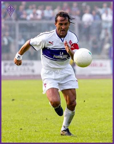 Angelo Di Livio pelo Florentia Viola (Fiorentina/Divulgação)