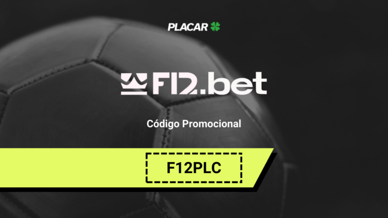 Código promocional F12.Bet 2025 – use F12PLC no cadastro