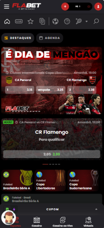 FlaBet - Jogos do Flamengo