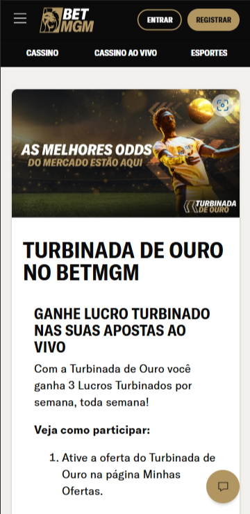 Promoção Turbinada de Ouro