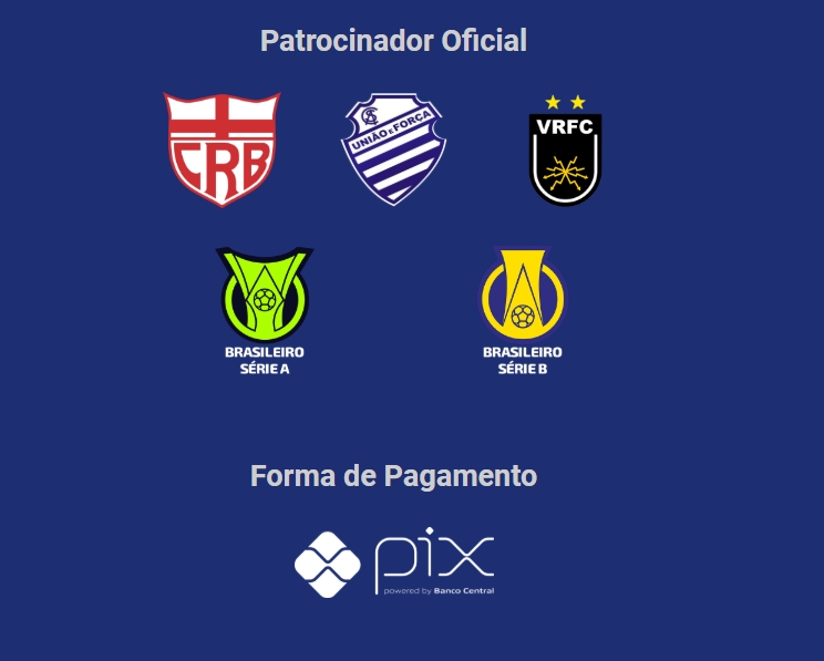 Betesporte é a patrocinadora oficial do CRB, CSA, Série A e Série B do Brasileirão