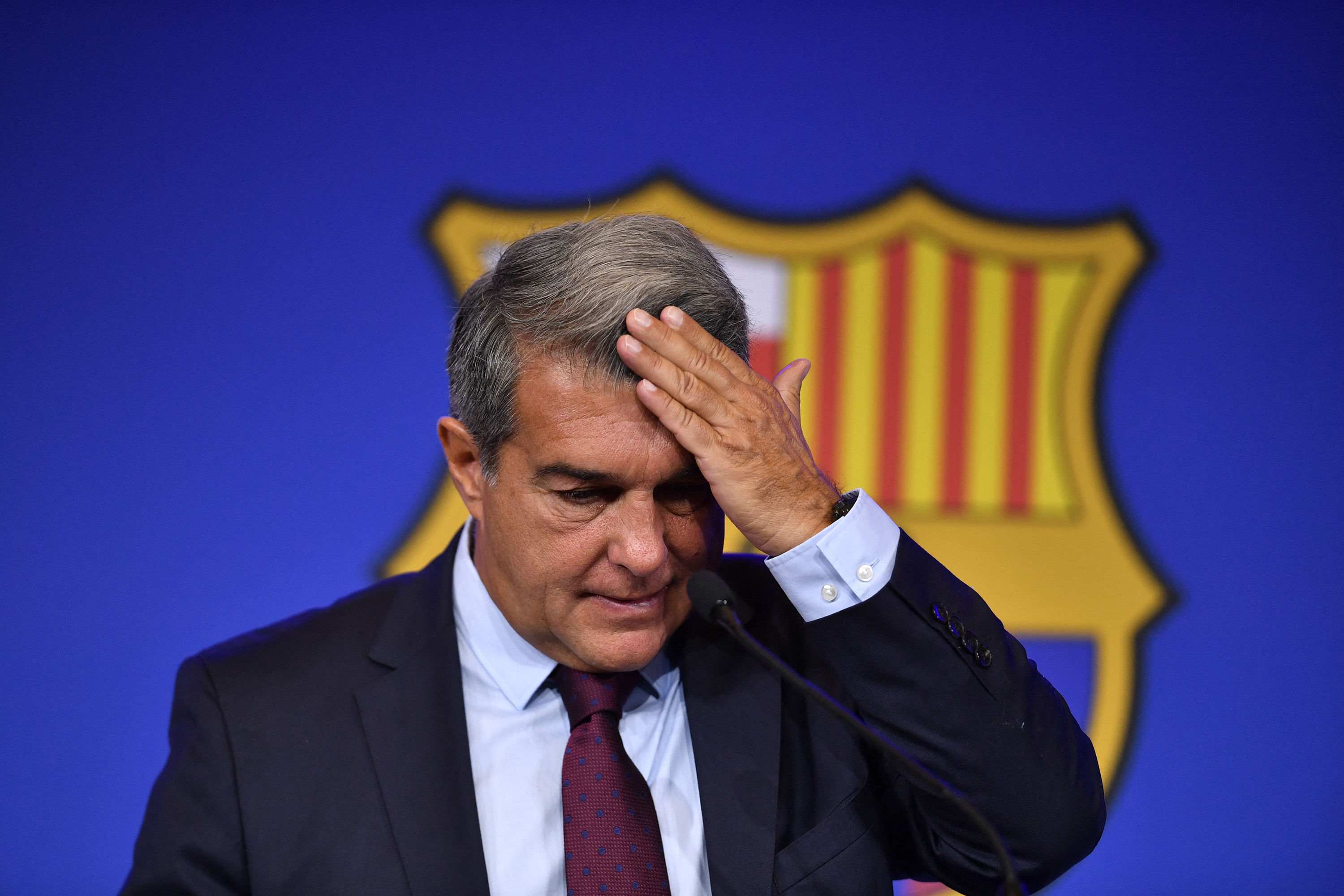 Joan Laporta, presidente do Barcelona, é acusado de suborno no ‘Caso Negreira’