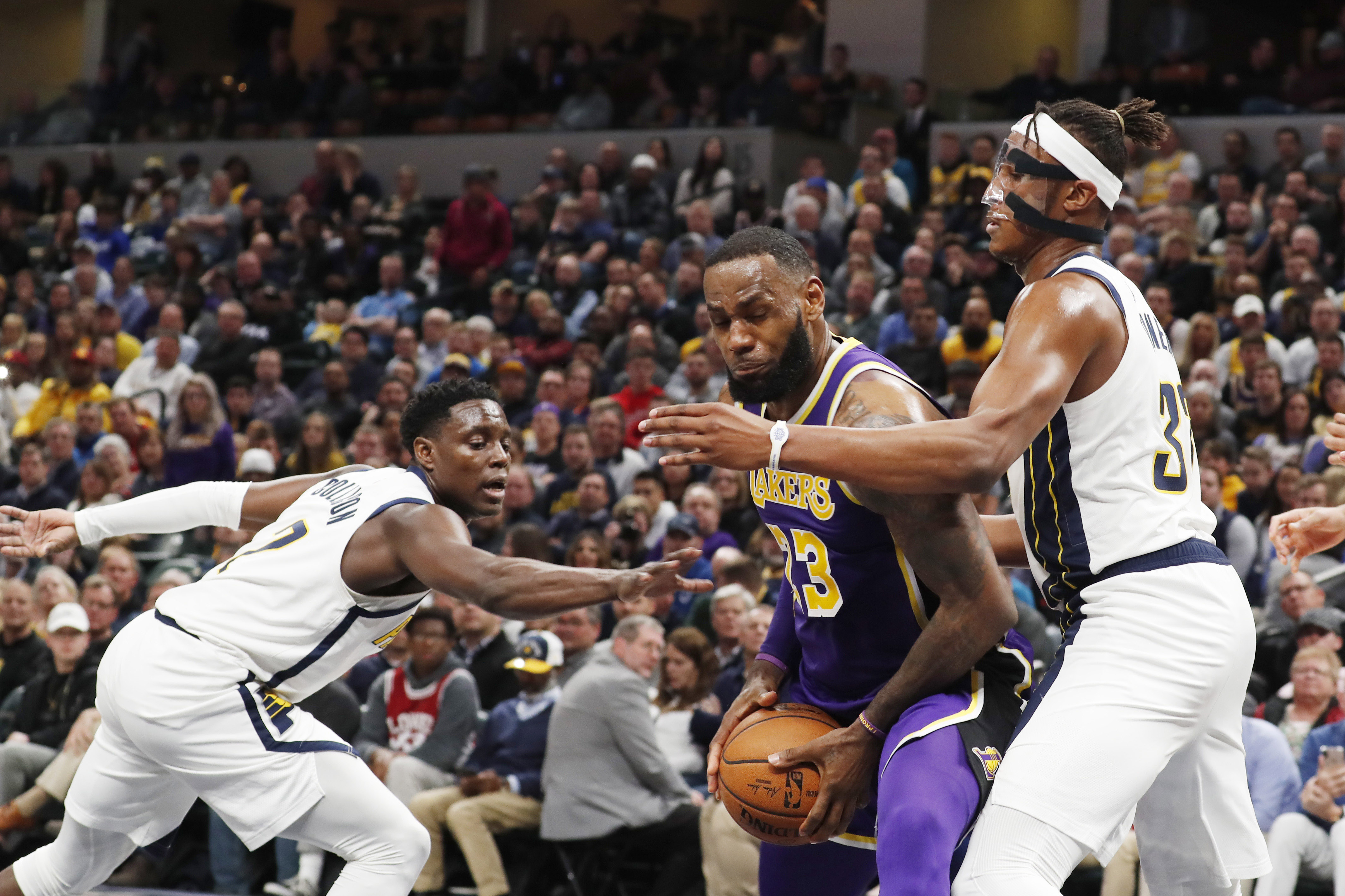 Pacers vencem Lakers e impõem a LeBron sua pior derrota: 136 a 94