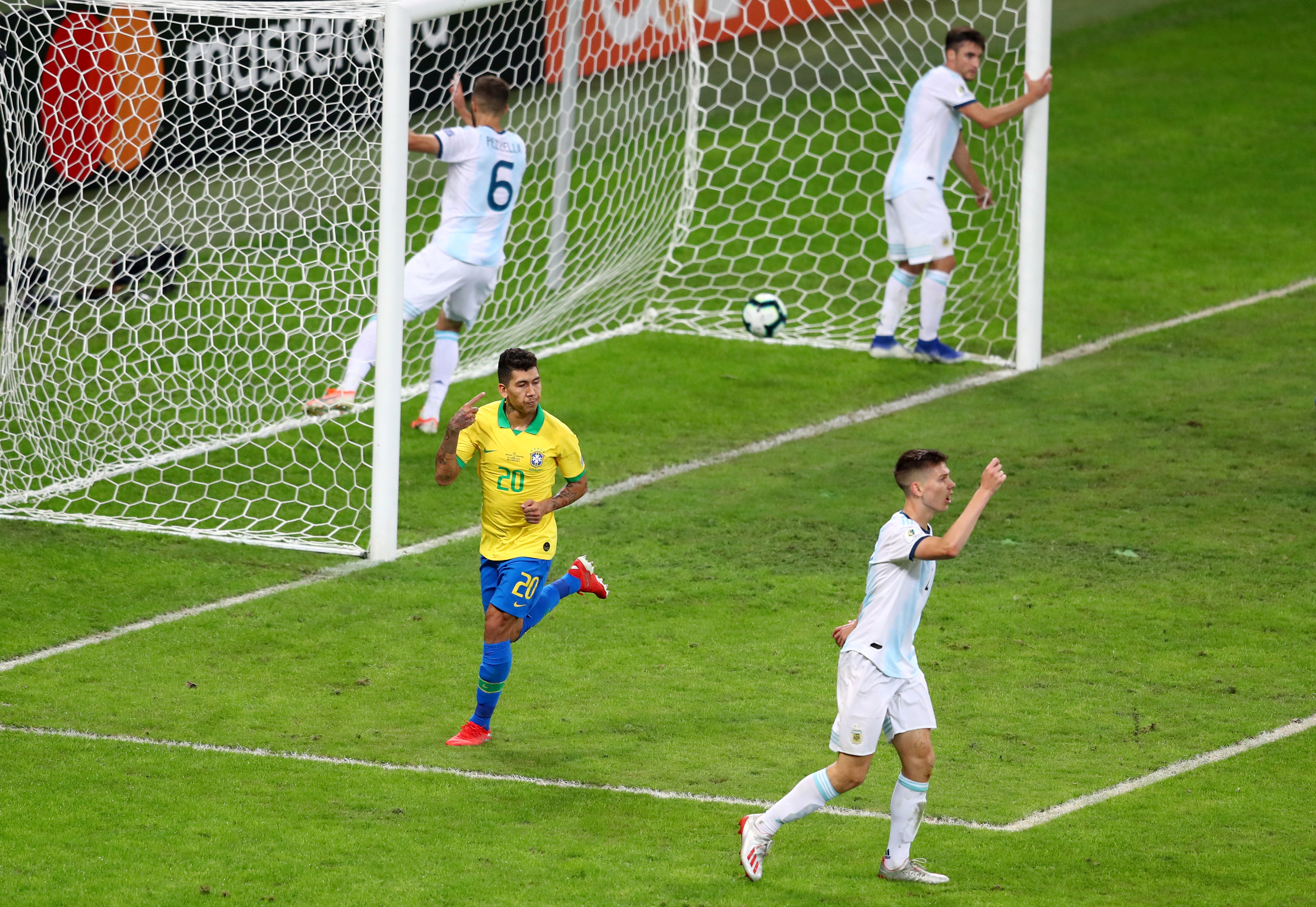 Roberto Firmino foi importante na conquista da Copa América 2019 _