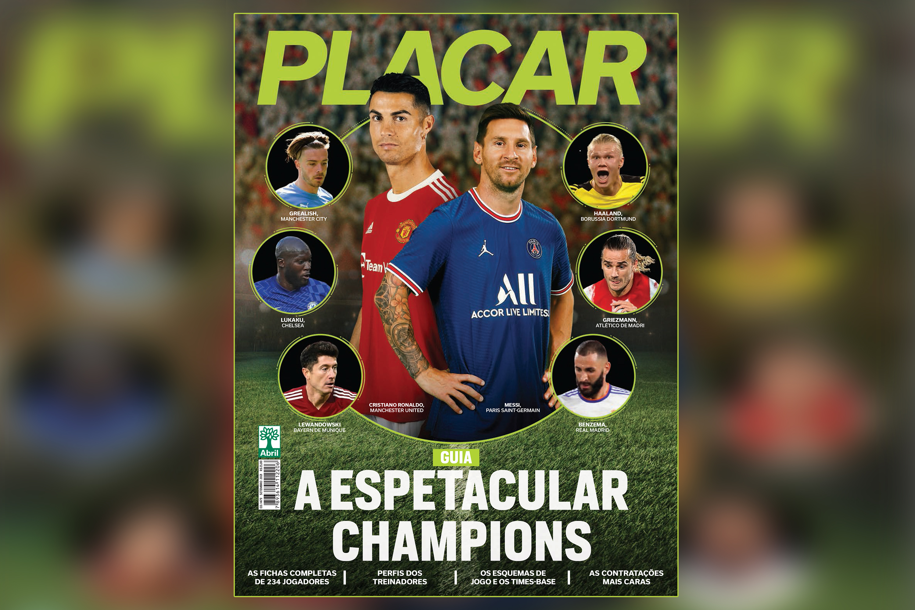 PLACAR CHAMPIONS LEAGUE GUIDE 2022 2023 PLAYERS PROFILES Brazil Soccer  Magazine