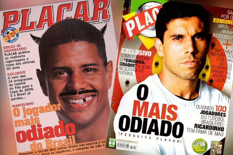 O jogador mais odiado do Brasil: as polêmicas eleições de PLACAR