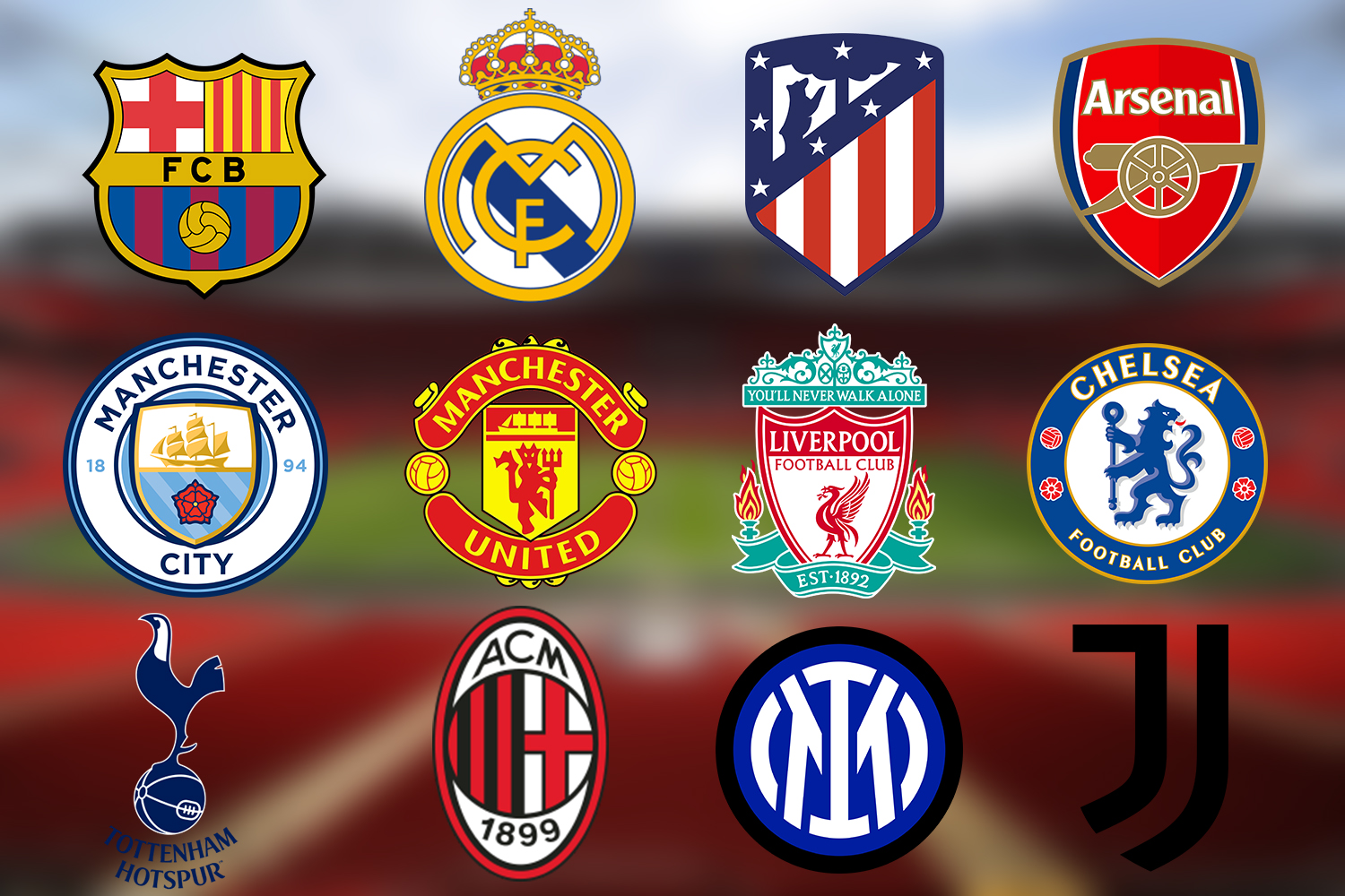 Clubes acertados para a disputa da "Superliga" -
