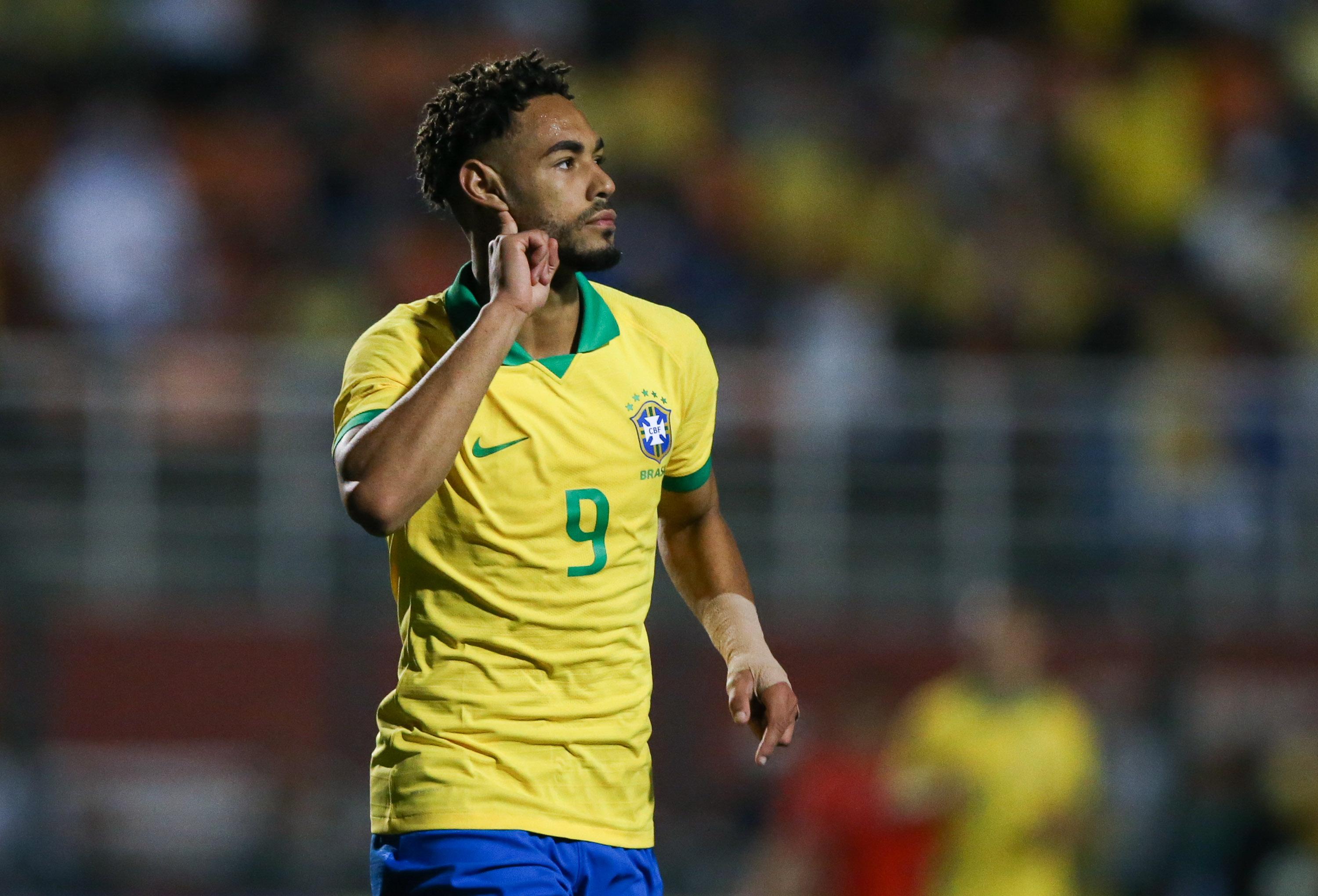 Matheus Cunha foi o artilheiro da seleção olímpica