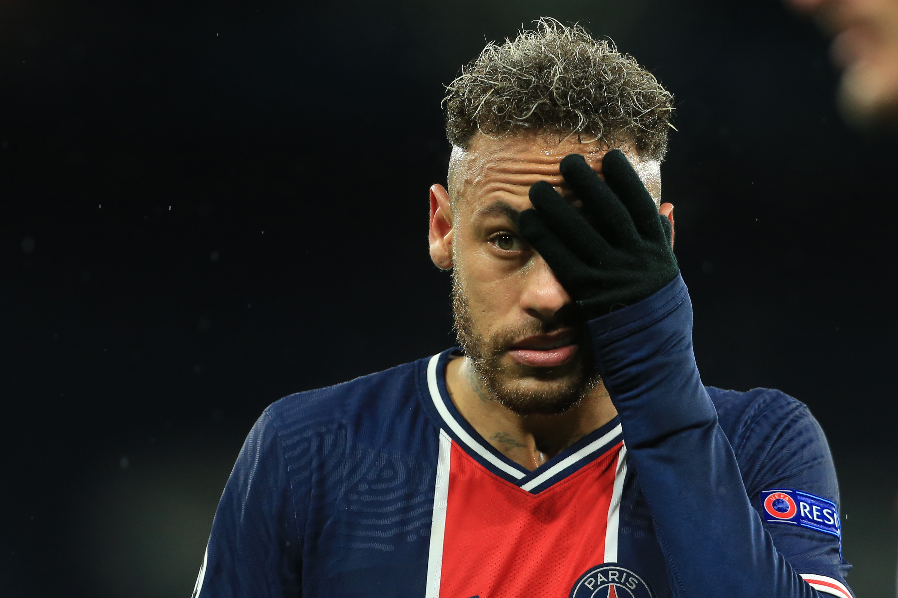 Neymar criticou atuação de árbitro -