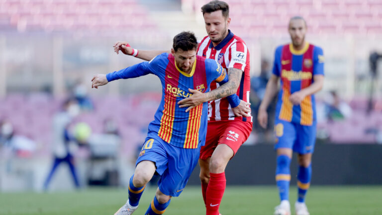 Atlético de Madri empata com o Barcelona e mantém a liderança do Espanhol