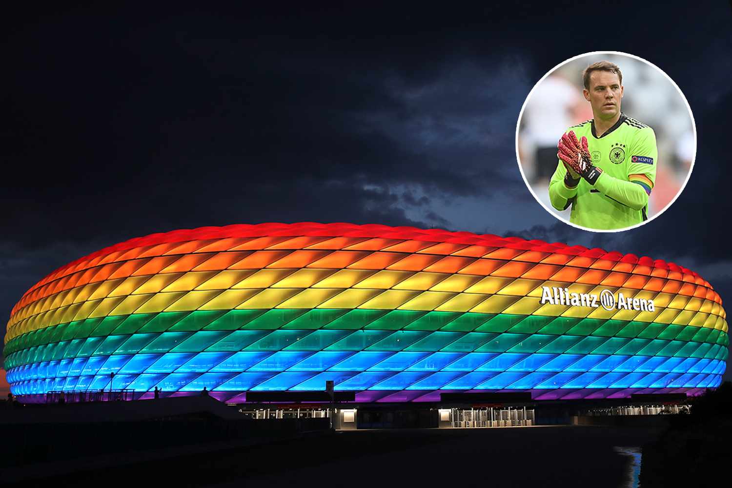 Uefa veta estádio arco-íris e causa LGBT+ acirra Alemanha x Hungria
