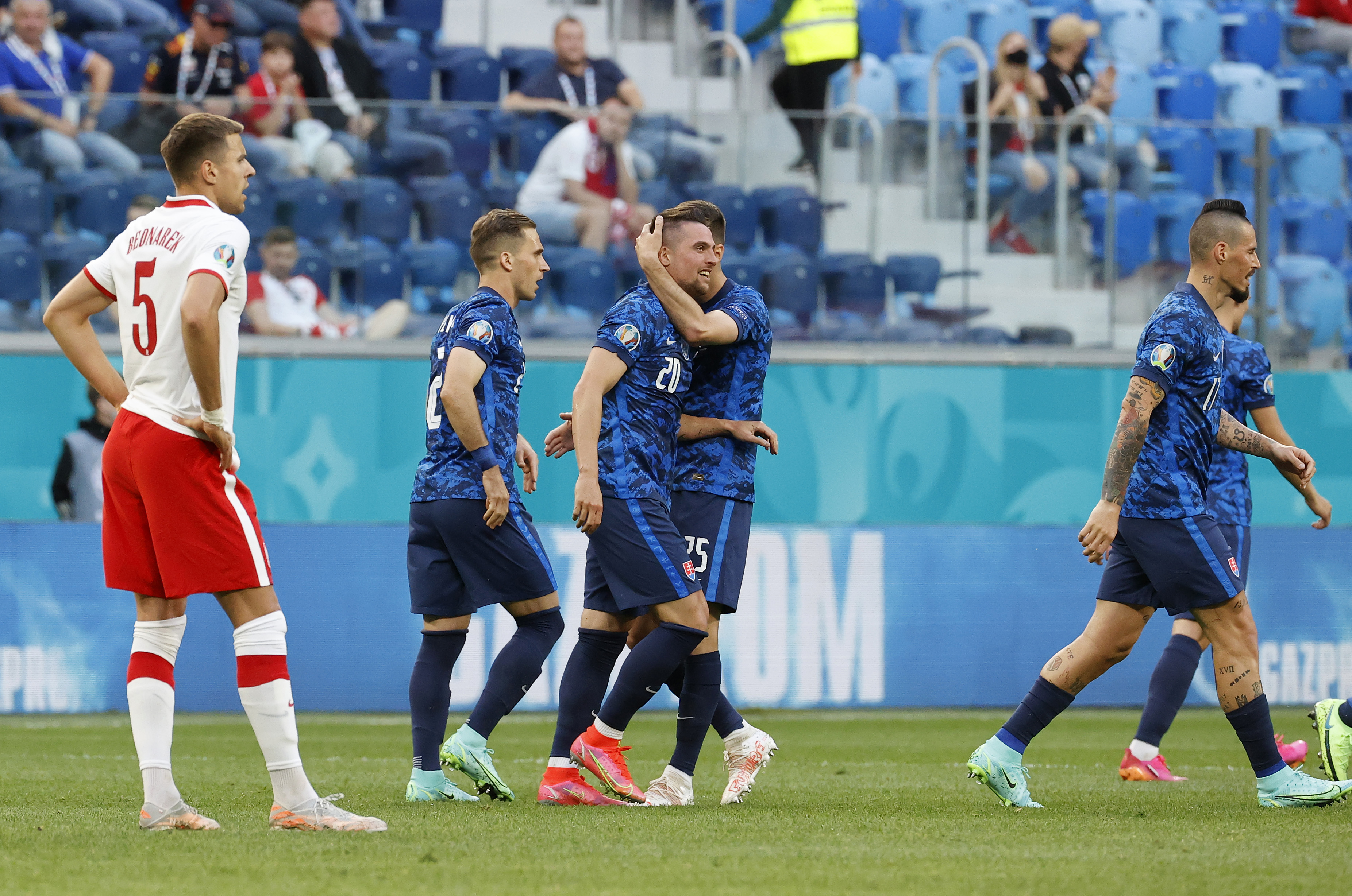 Eslováquia estreou com vitória diante da Polônia na Euro -