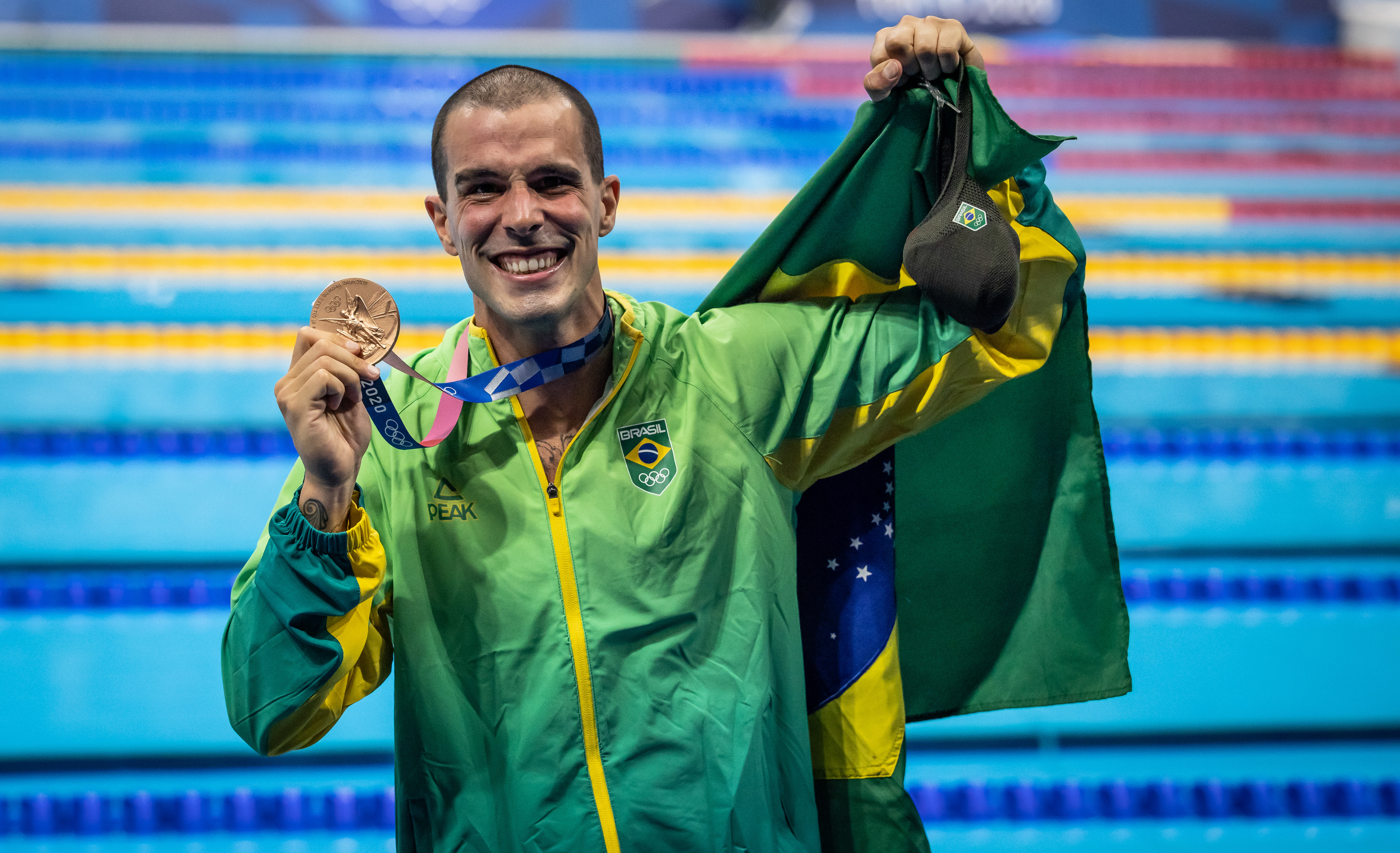 Fotos: Bruno Fratus conquista a medalha de bronze