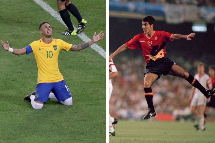 Neymar e Guardiola, os heróis olímpicos de Brasil e Espanha