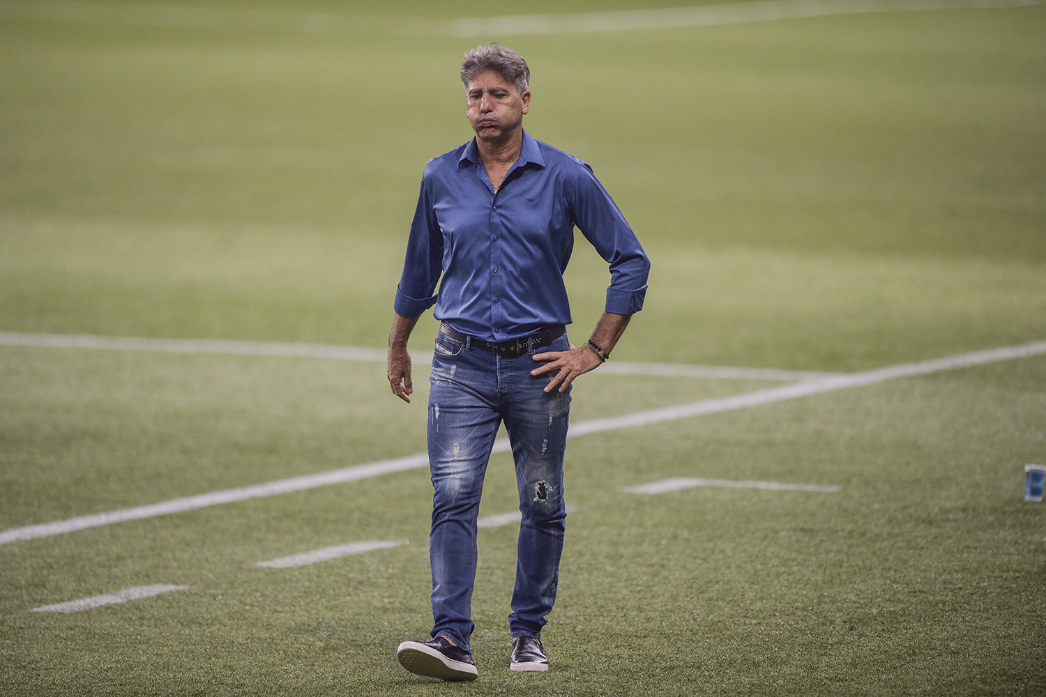 Renato Gaúcho não resistiu após eliminação na Libertadores -