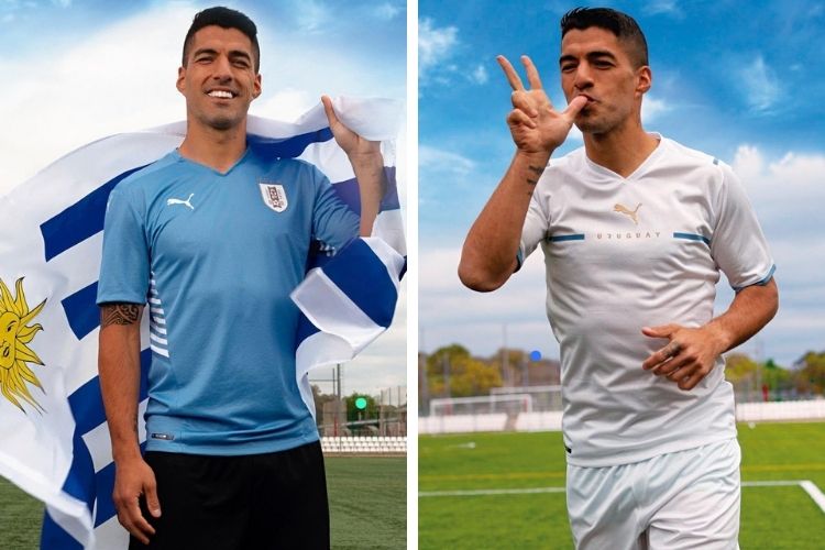 Uruguai lança camisas da Copa América no novo padrão da Puma