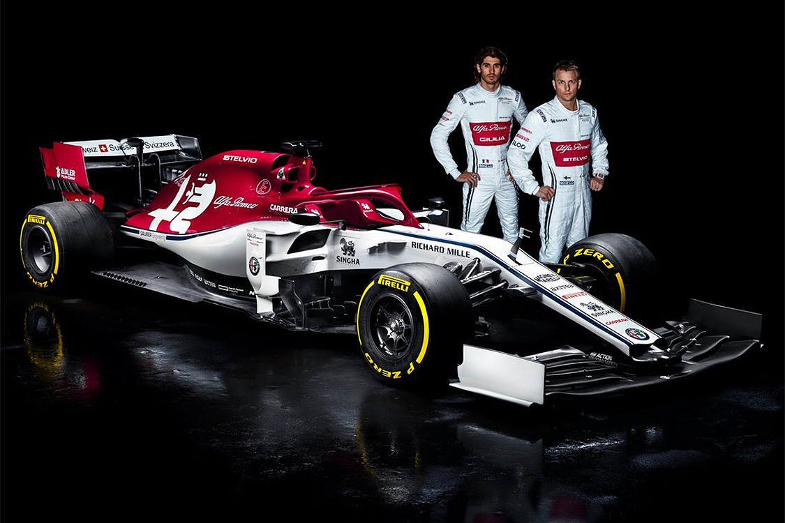 Fórmula 1: Alfa Romeo apresenta seu carro antes do início da pré-temporada