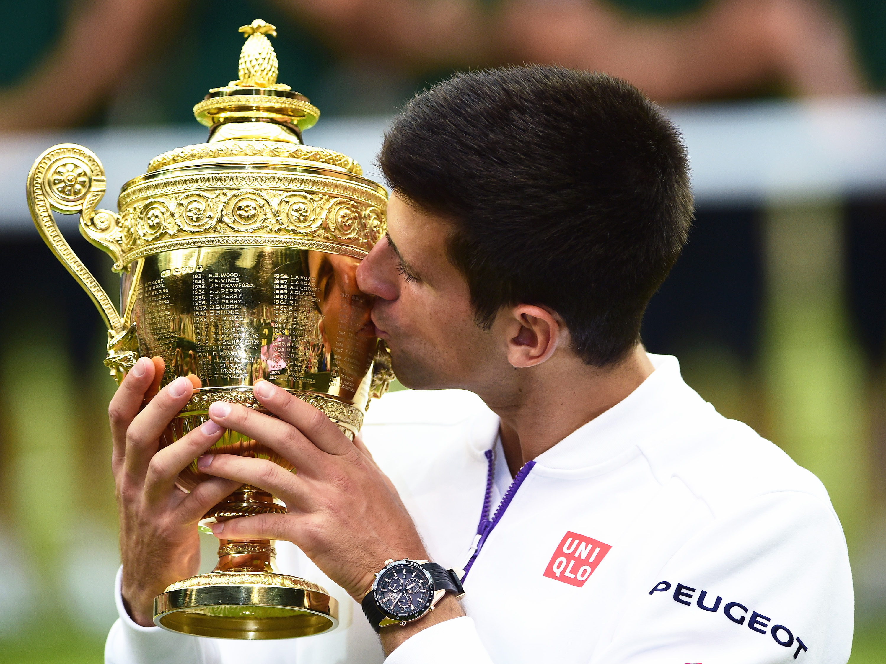 A 2021 Wimbledon Troféu Taça O Campeonato De Tênis Troféu Novak