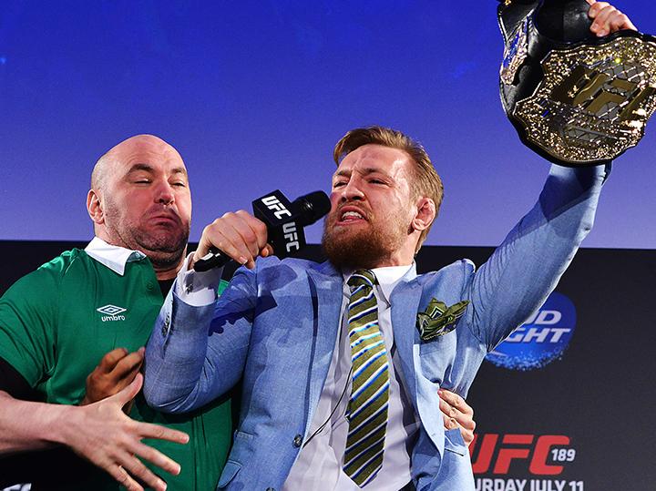 Dana desmente McGregor e decreta corte: ‘Ele está 100% fora do UFC 200’