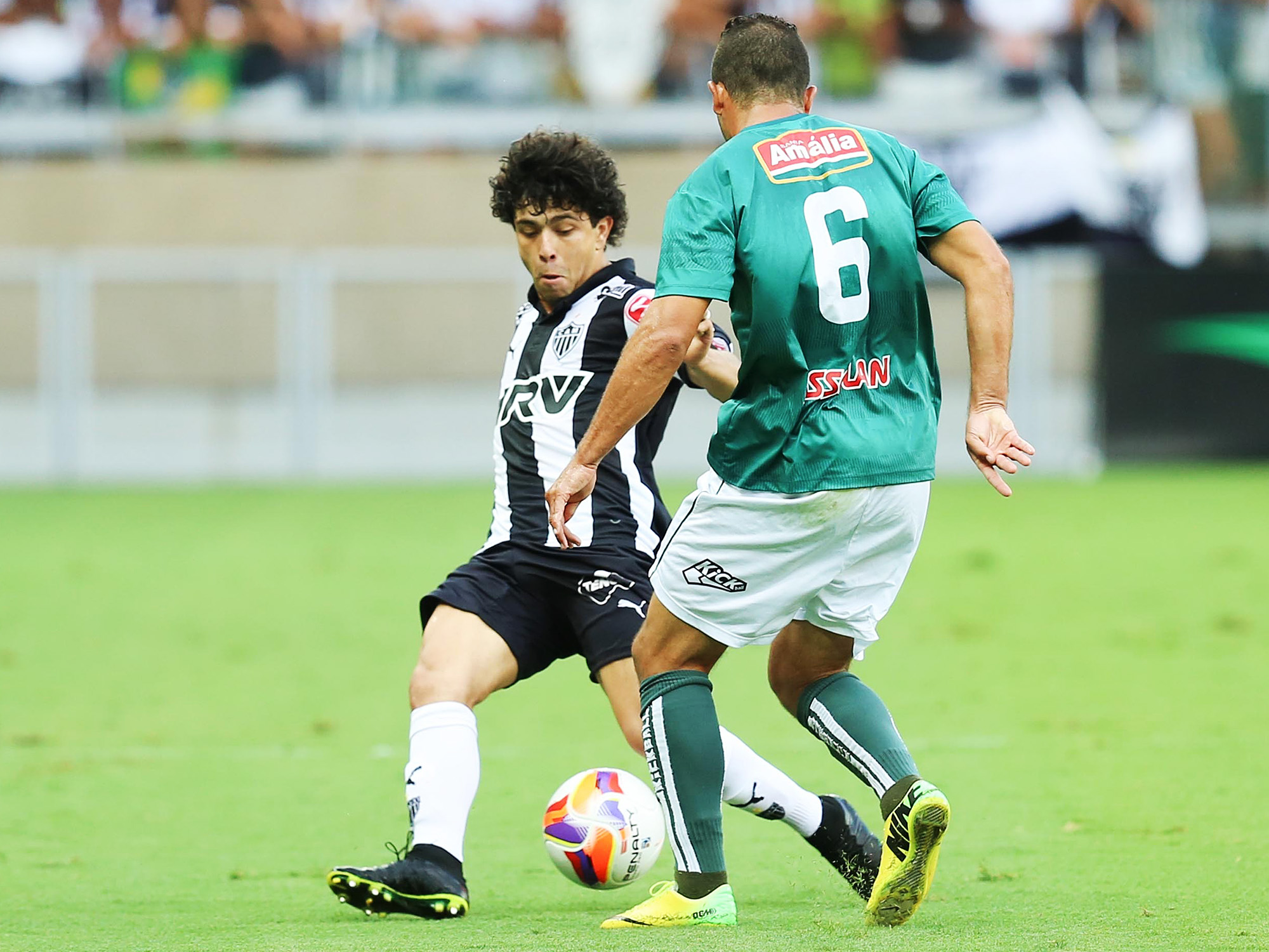 Caldense segura Atlético-MG e empata sem gols na 1ª final do Mineiro