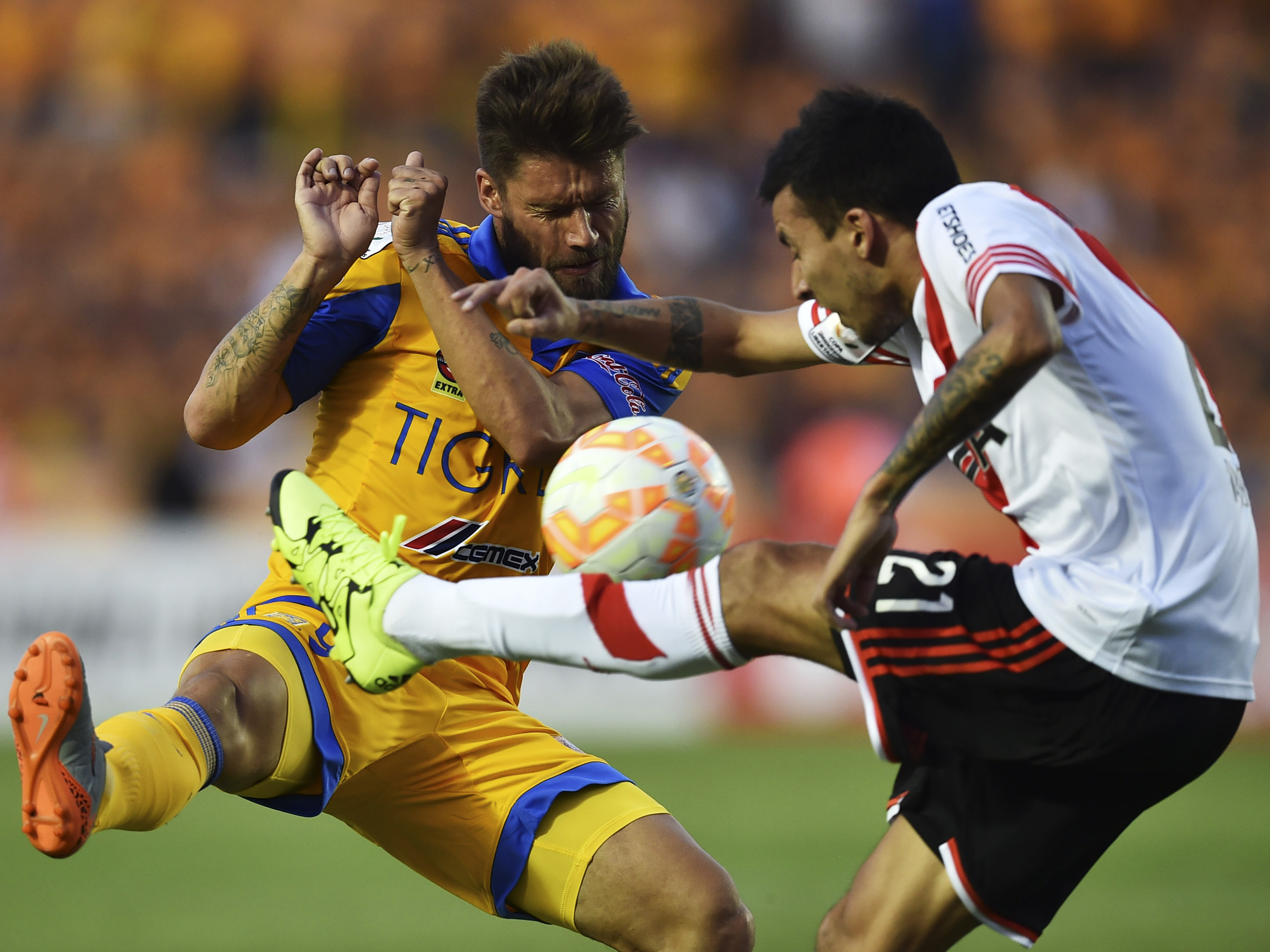 River Plate x Tigres, Libertadores de 2015 -