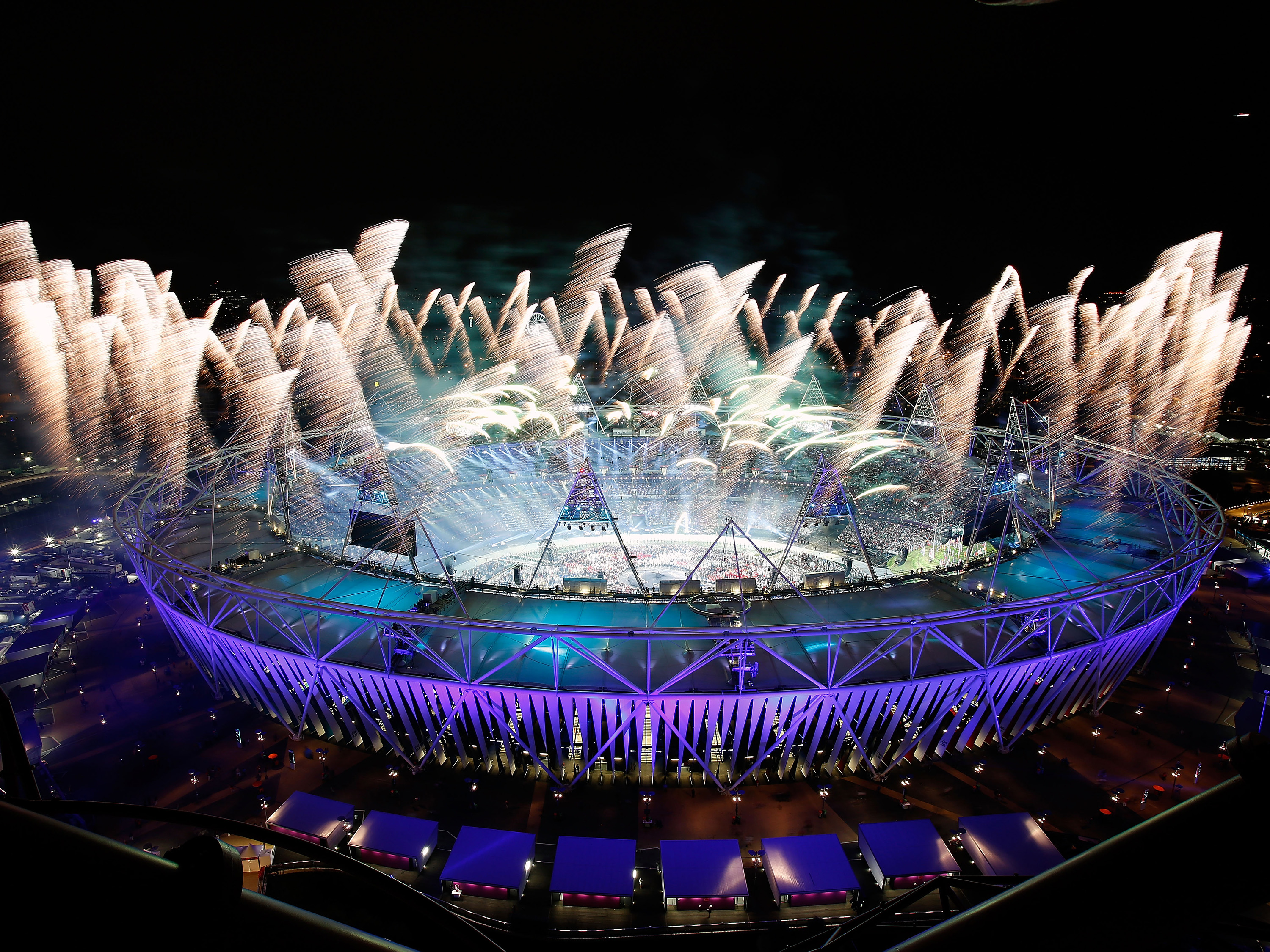 Cerimônia de abertura dos Jogos de Londres em 2012: a candidata americana era Nova York