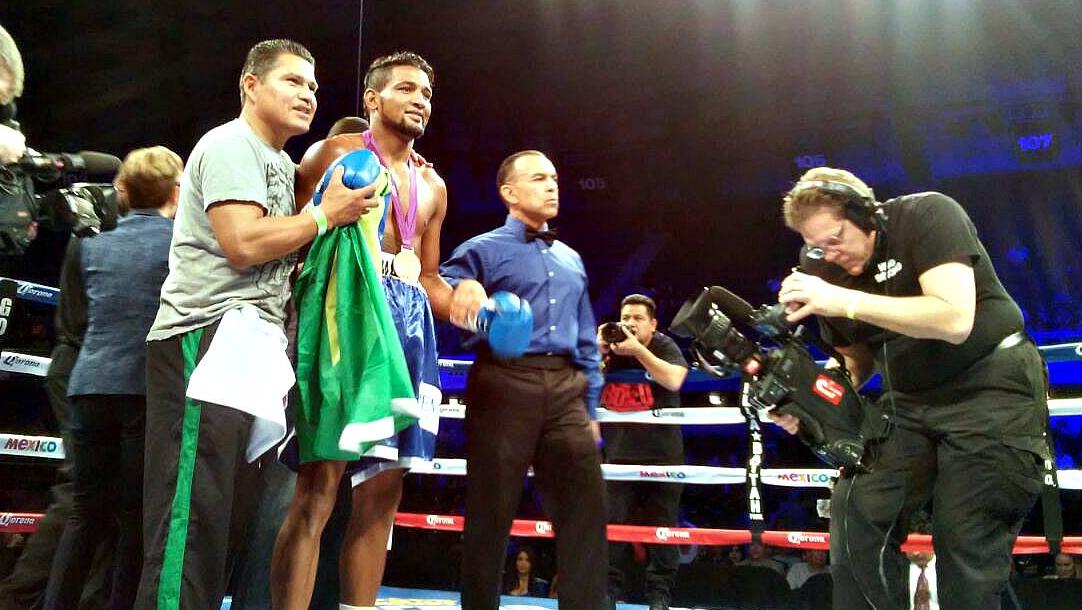 Boxe: Yamaguchi Falcão nocauteia americano e segue invicto