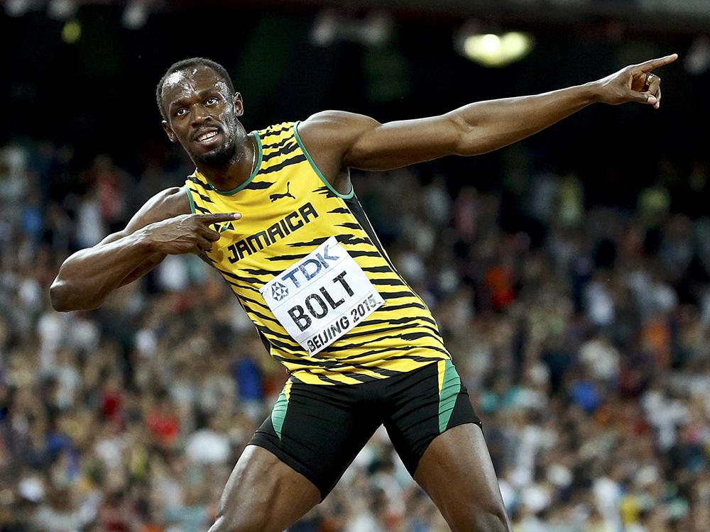 Depois do tri mundial nos 100 metros, Bolt diz que pode ser ainda mais rápido
