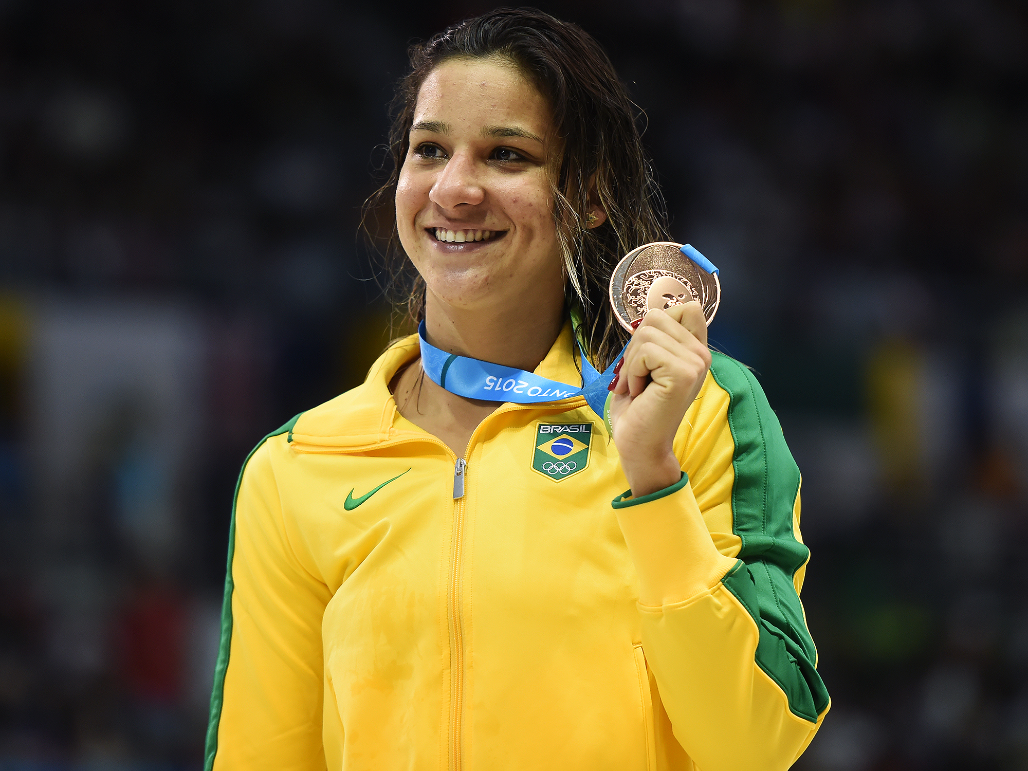 Joanna Maranhão conquista o bronze nos 200m borboleta nos Jogos Pan-Americanos de Toronto, no Canadá