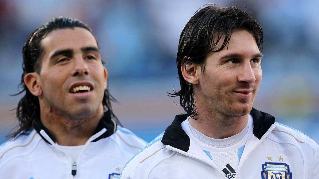 Tevez garante: nunca existiu rivalidade com Messi