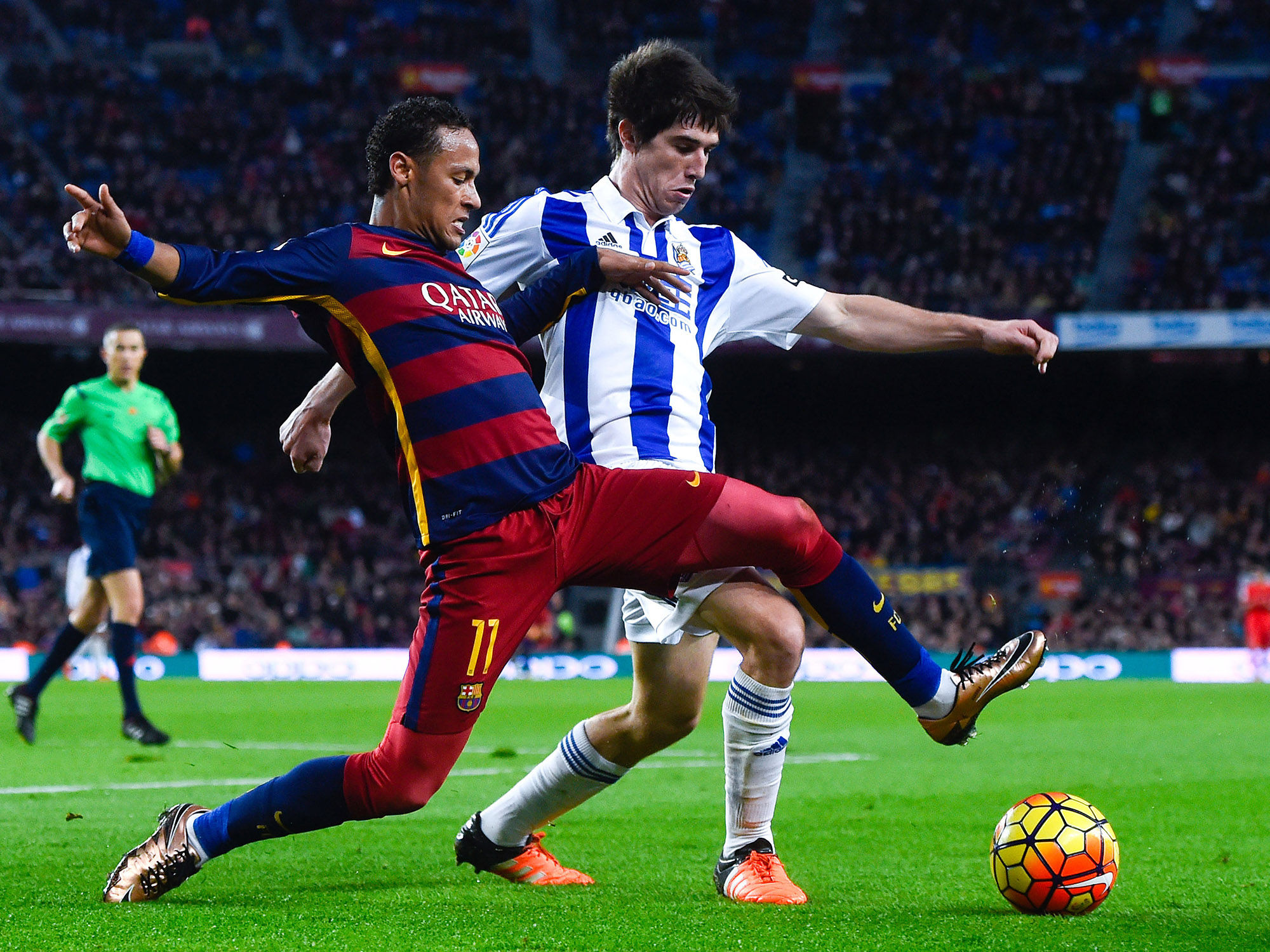Com dois gols de Neymar, Barcelona faz 4 a 0 sobre Real Sociedad