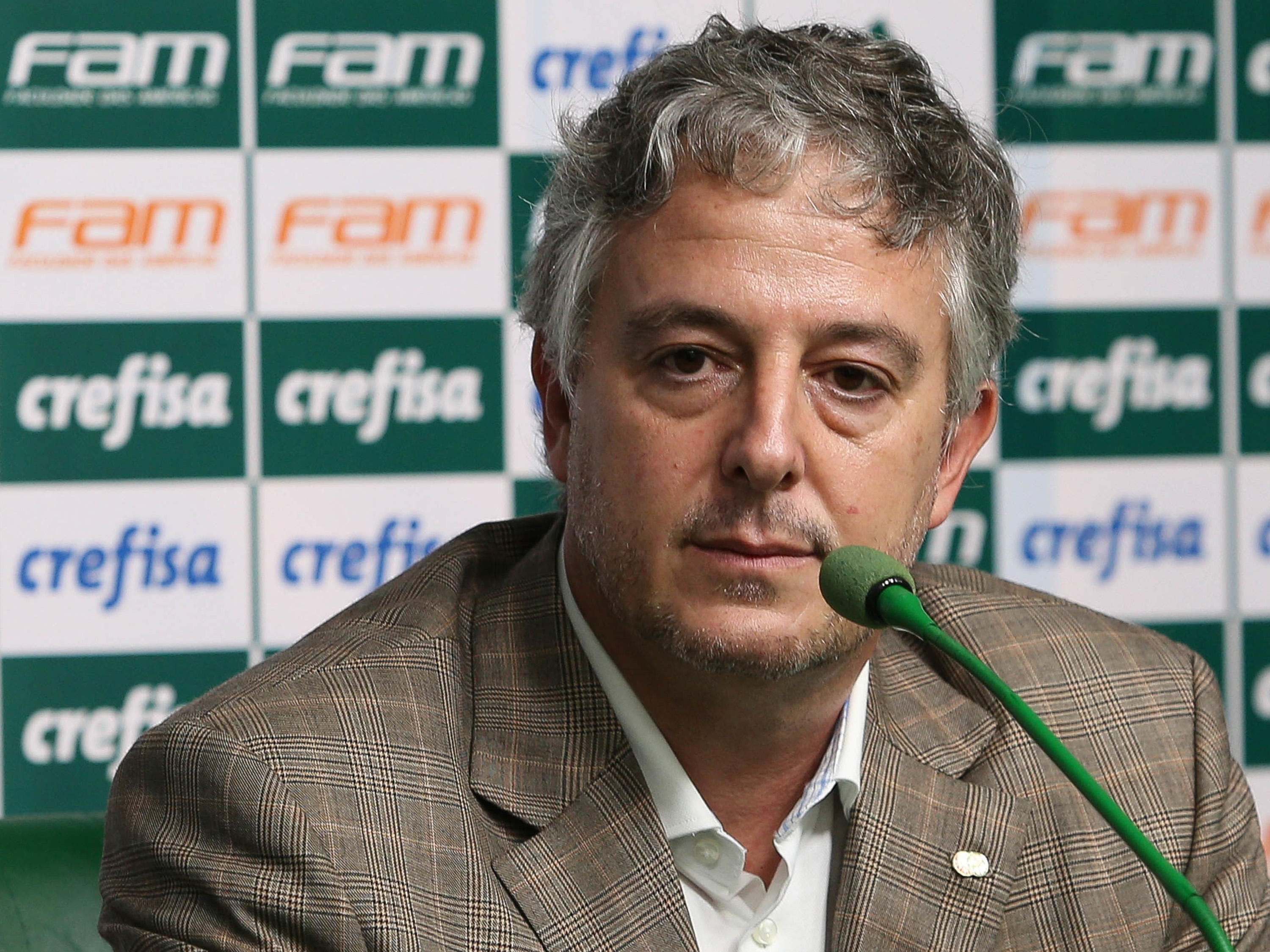 Paulo Nobre, presidente do Palmeiras