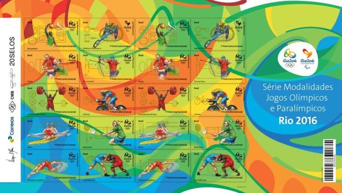 Desenhos criativos podem virar selos dos Jogos Rio 2016 - Revista Sobre  Rodas