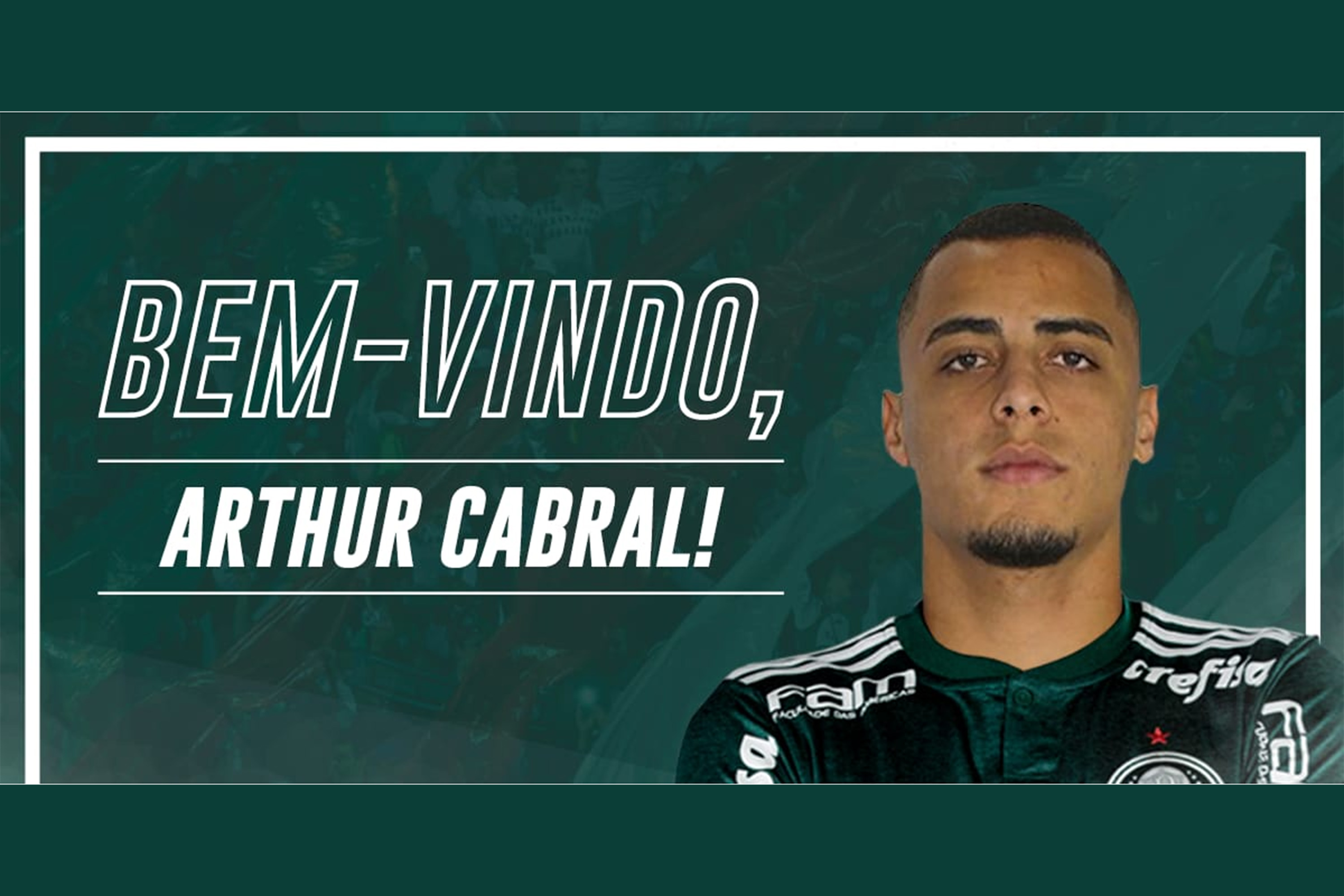 Palmeiras confirma contratação do atacante Arthur Cabral