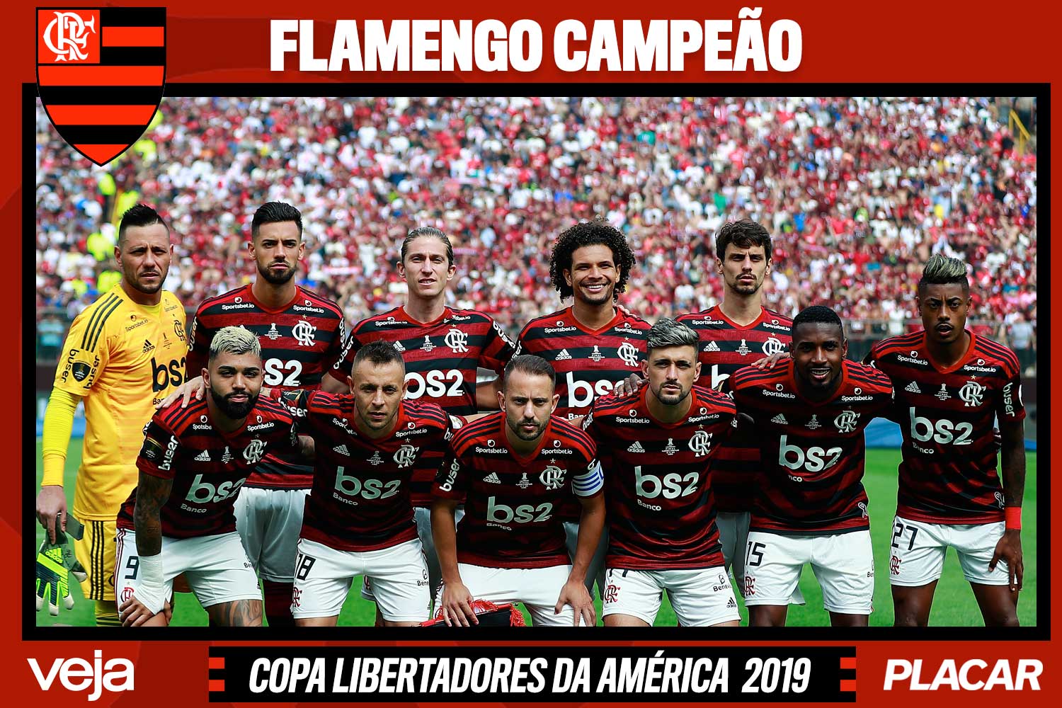 Campeão da Libertadores, Flamengo se classifica ao Mundial