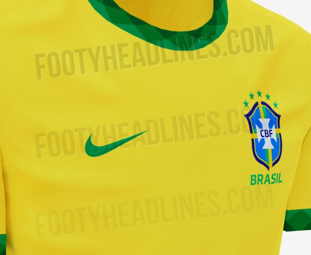 Seleção brasileira: Site vaza camisa com novo distintivo da CBF